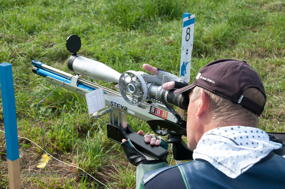 Kaidu Jalakas, Steyr LG 110 Field Target, March-X Tactical 8-80x56